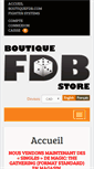 Mobile Screenshot of boutiquefdb.com