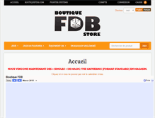 Tablet Screenshot of boutiquefdb.com